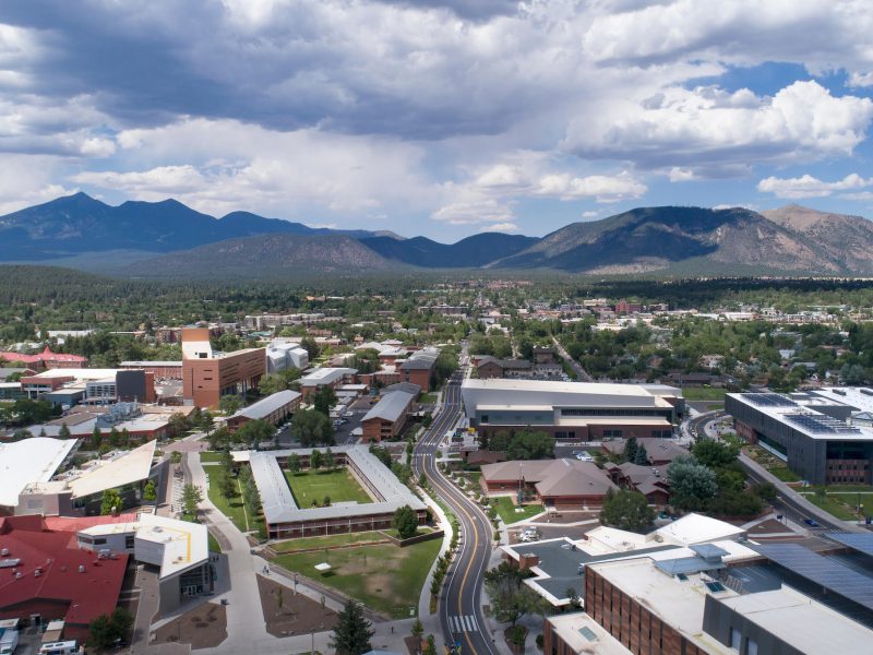 Northern Arizona University in Flagstaff, Arizona.