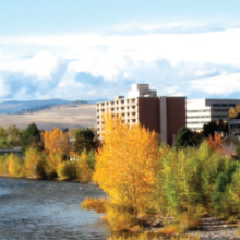 Downtown Missoula on a fall day.