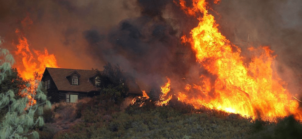 Wildfires destroy thousands of structures each year