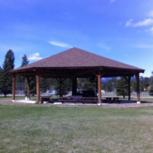 Hooper Park Pavilion, Lincoln, Montana