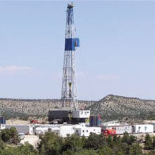 drilling rig in Utah