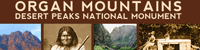 Organ Mountains- Desert Peaks National Monument logo